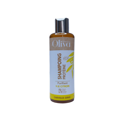 Shampoing Protéine H.E Citron naturel Cheveux Gras